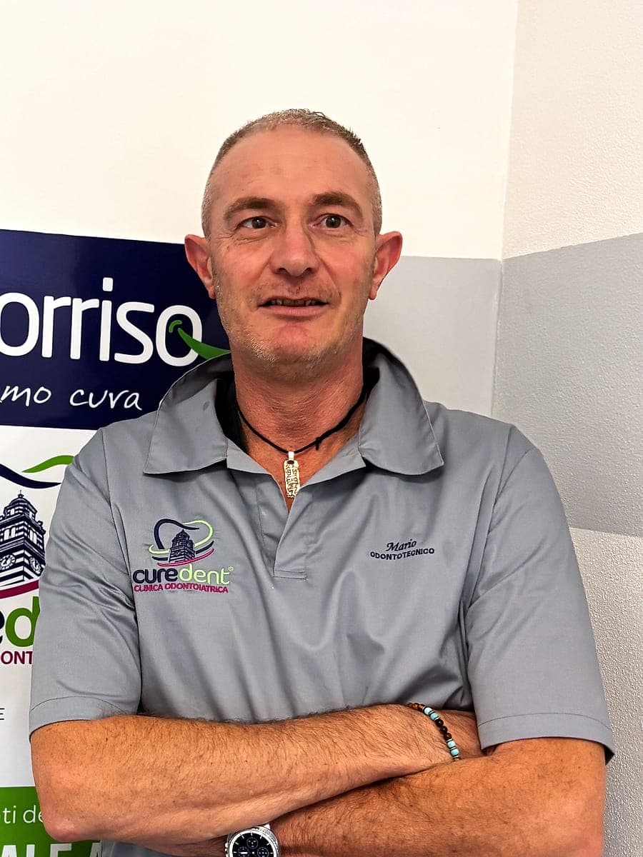 Mario Bertolini, odontotecnico di Curedent